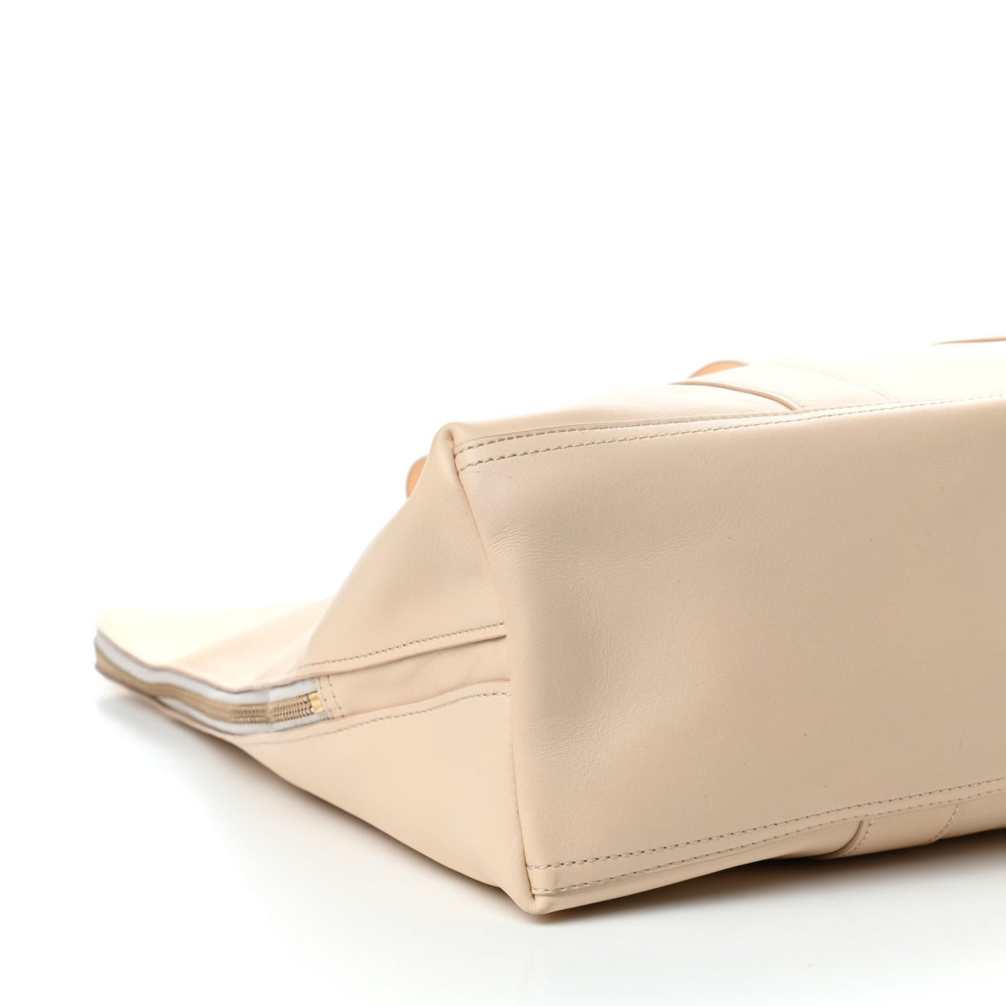Calfskin 31 Hour Bag White Peach