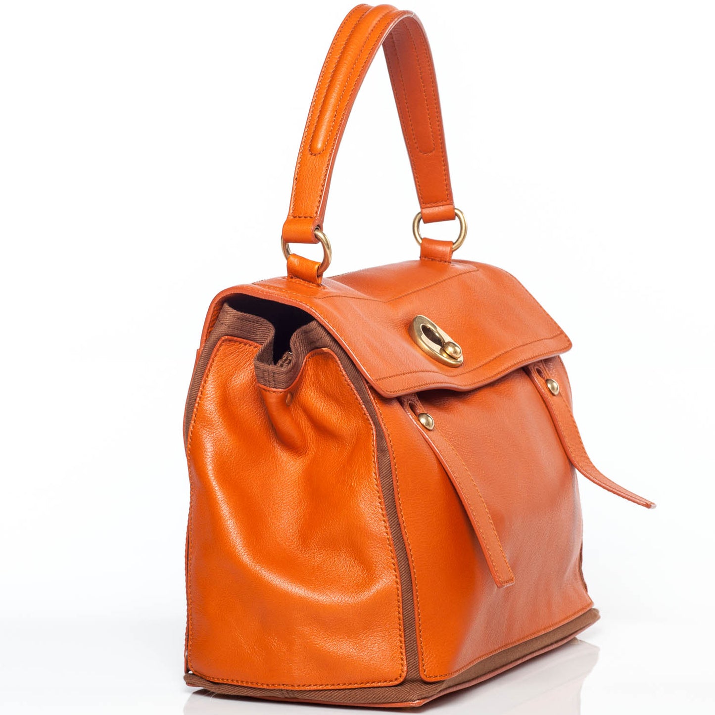 Leather Muse Two Orange