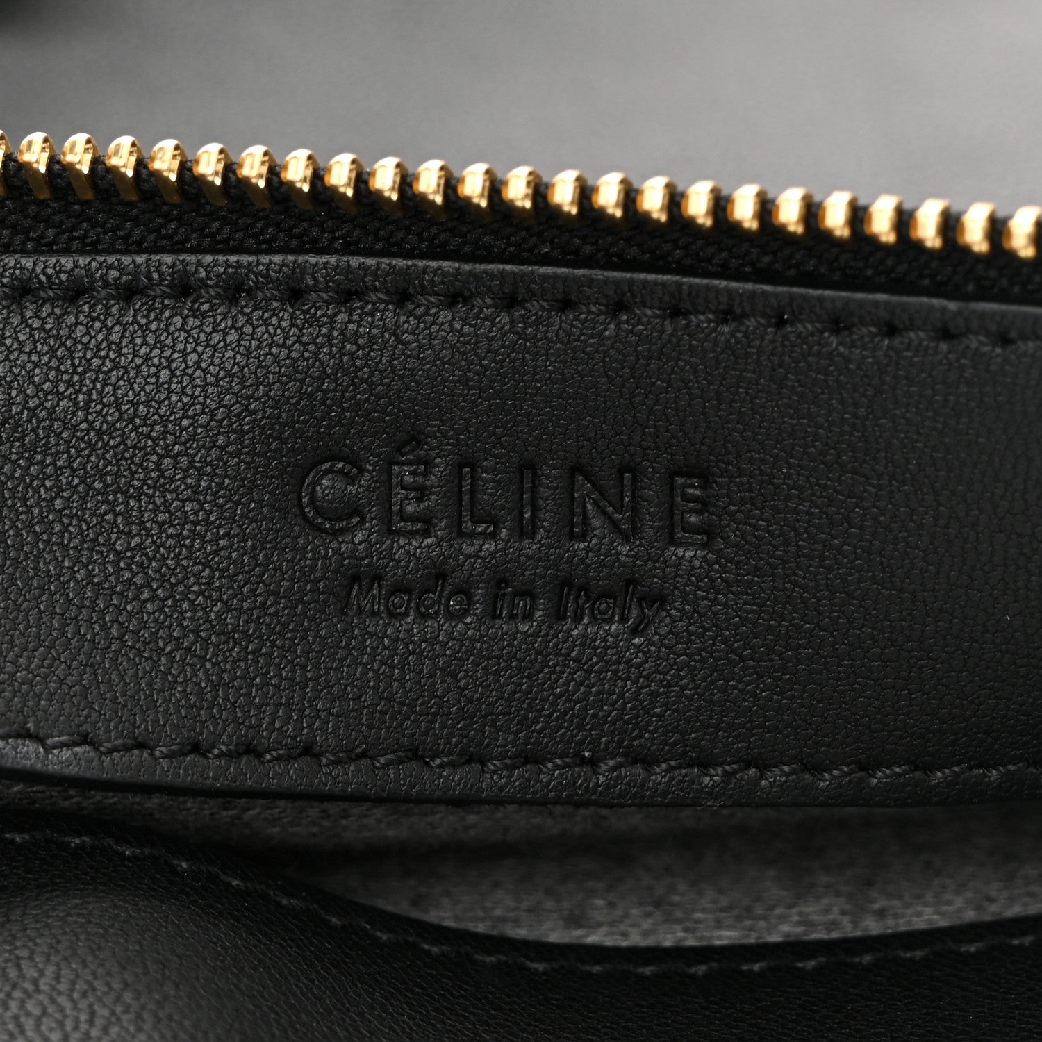 Celine Lambskin Small Trio Crossbody Bag Black 8 of 13