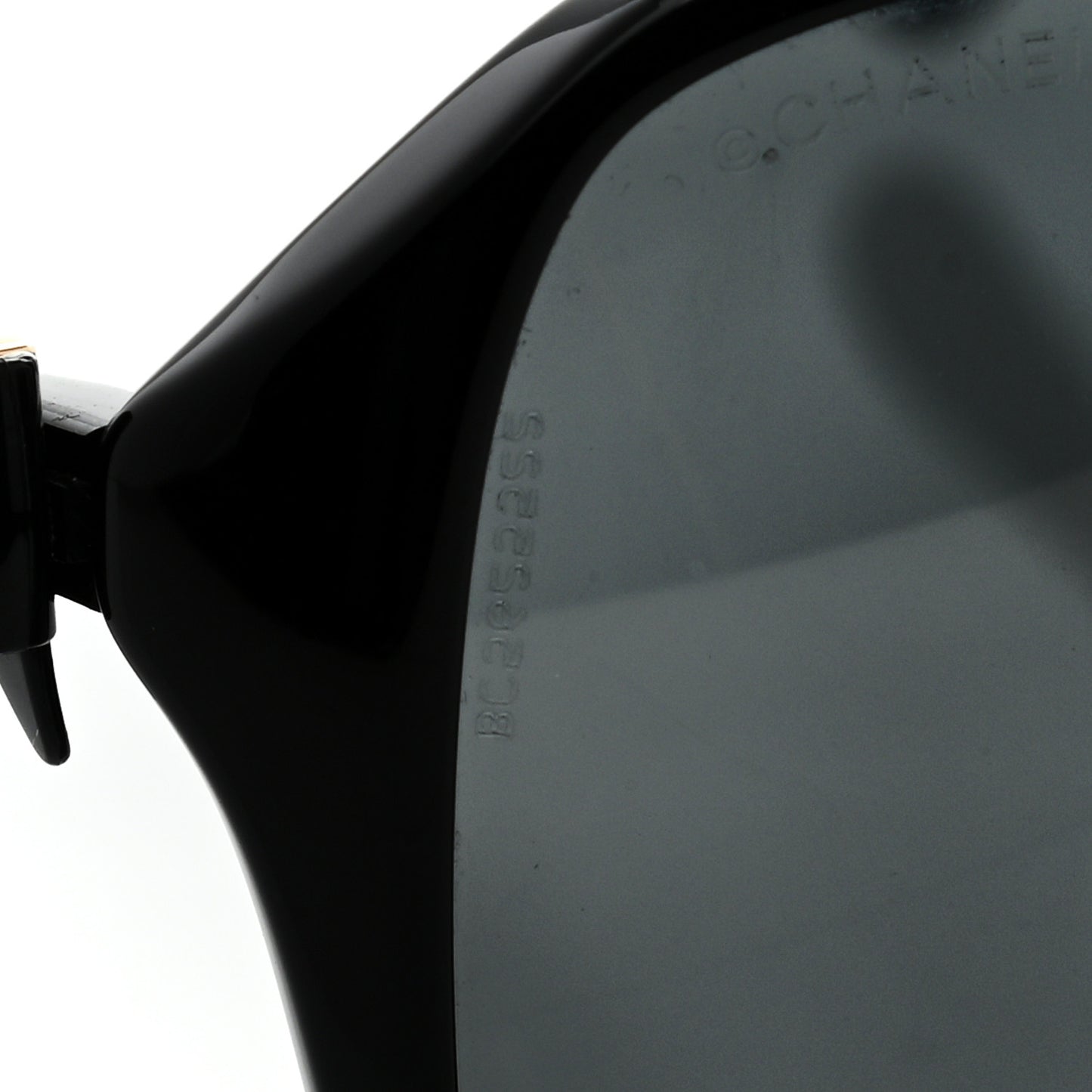 Acetate CC Bow Sunglasses 5205 Black