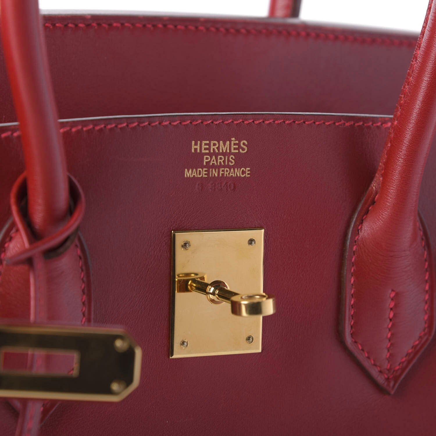 Hermes Box Birkin 35 Rouge Vif 8 of 9