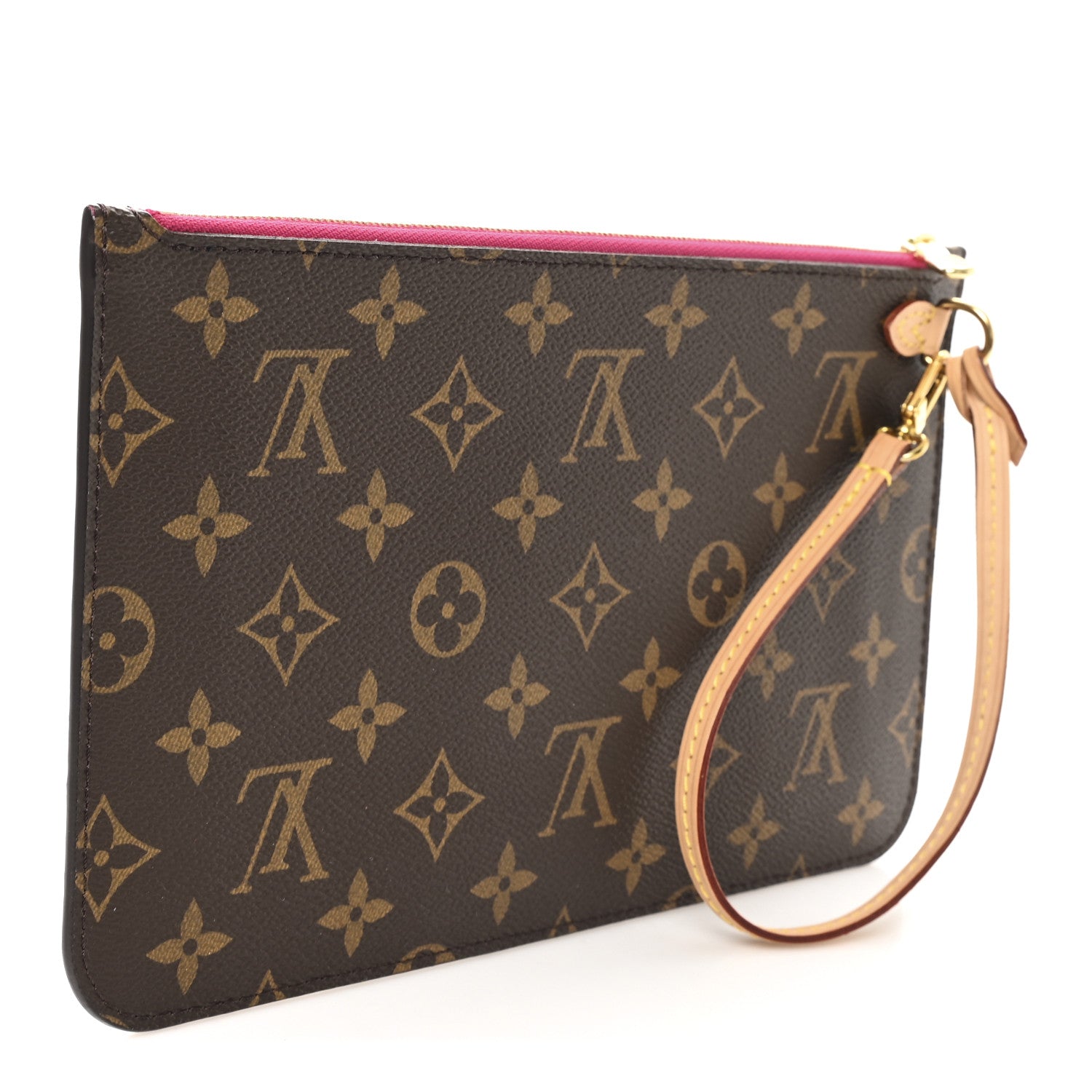 Louis Vuitton Monogram Neverfull MM GM Pochette Pivoine 3 of 5