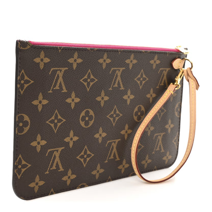 Louis Vuitton Monogram Neverfull MM GM Pochette Pivoine 3 of 5