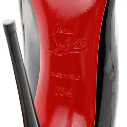 Christian Louboutin Patent So Kate 120 Pumps 35.5 Black 7 of 11