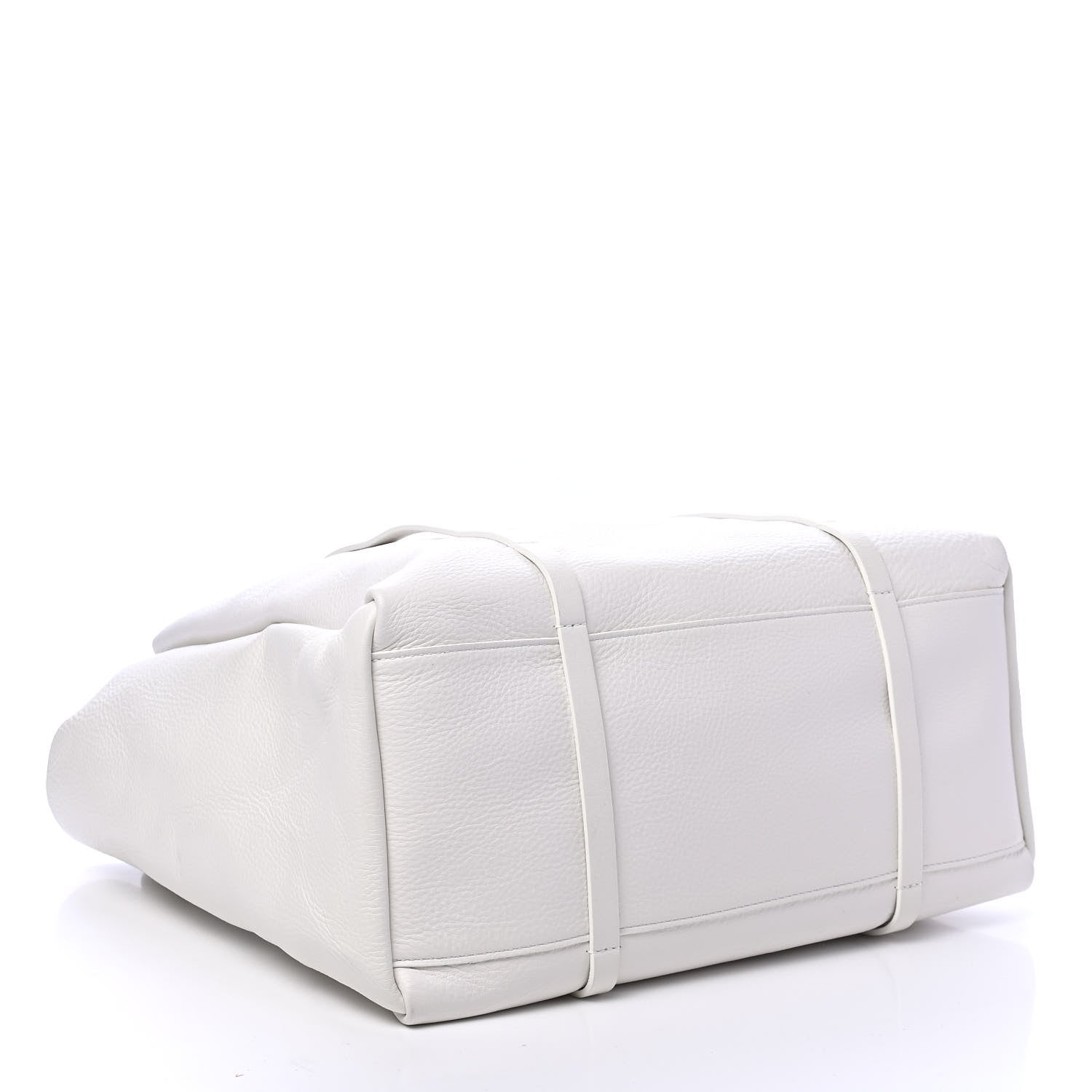 Balenciaga Smooth Calfskin Double Sided Medium Everyday Tote Optic White Black 3 of 4