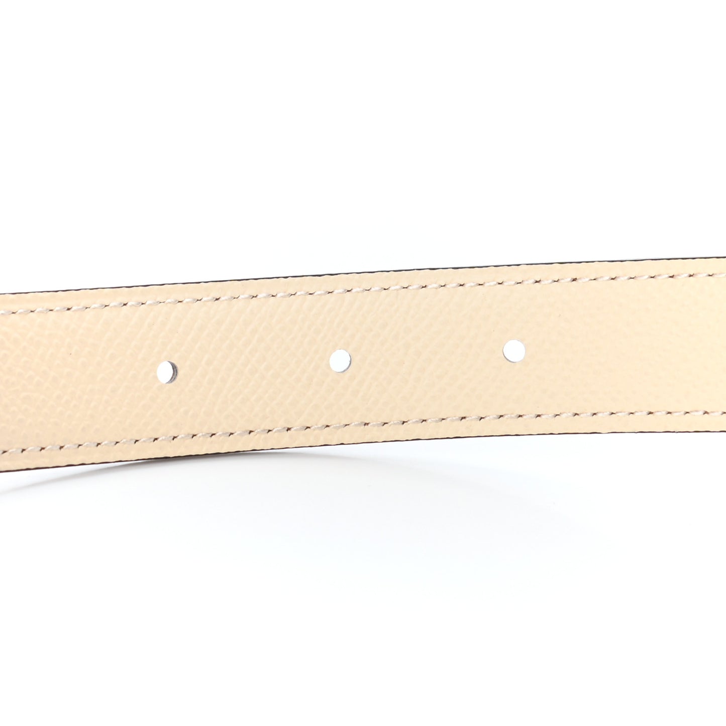 Swift Epsom 24mm Mini Constance H Belt 75 Biscuit Nata
