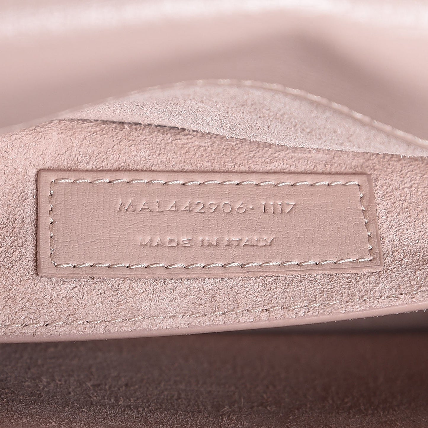 Calfskin Medium Monogram Sunset Rose