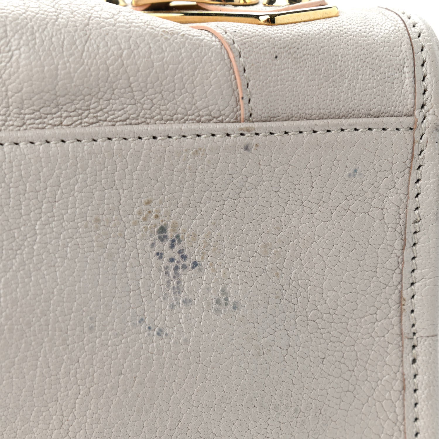 Balenciaga Chevre Gold Hardware Metallic Edge City Beige Praline 15 of 17