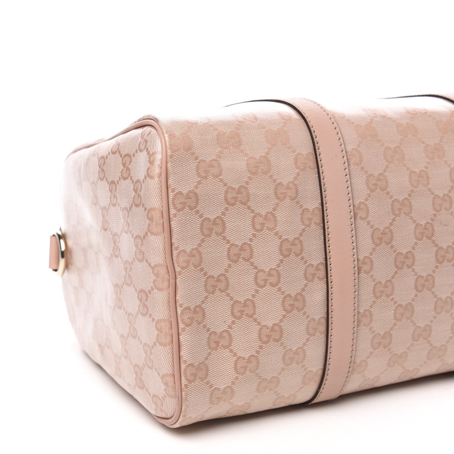 Crystal Monogram Joy Medium Boston Pink