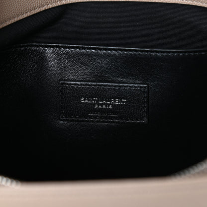 Saint Laurent Grain De Poudre Medium West Hollywood Monogram Fold-Over Nude Powder 6 of 9