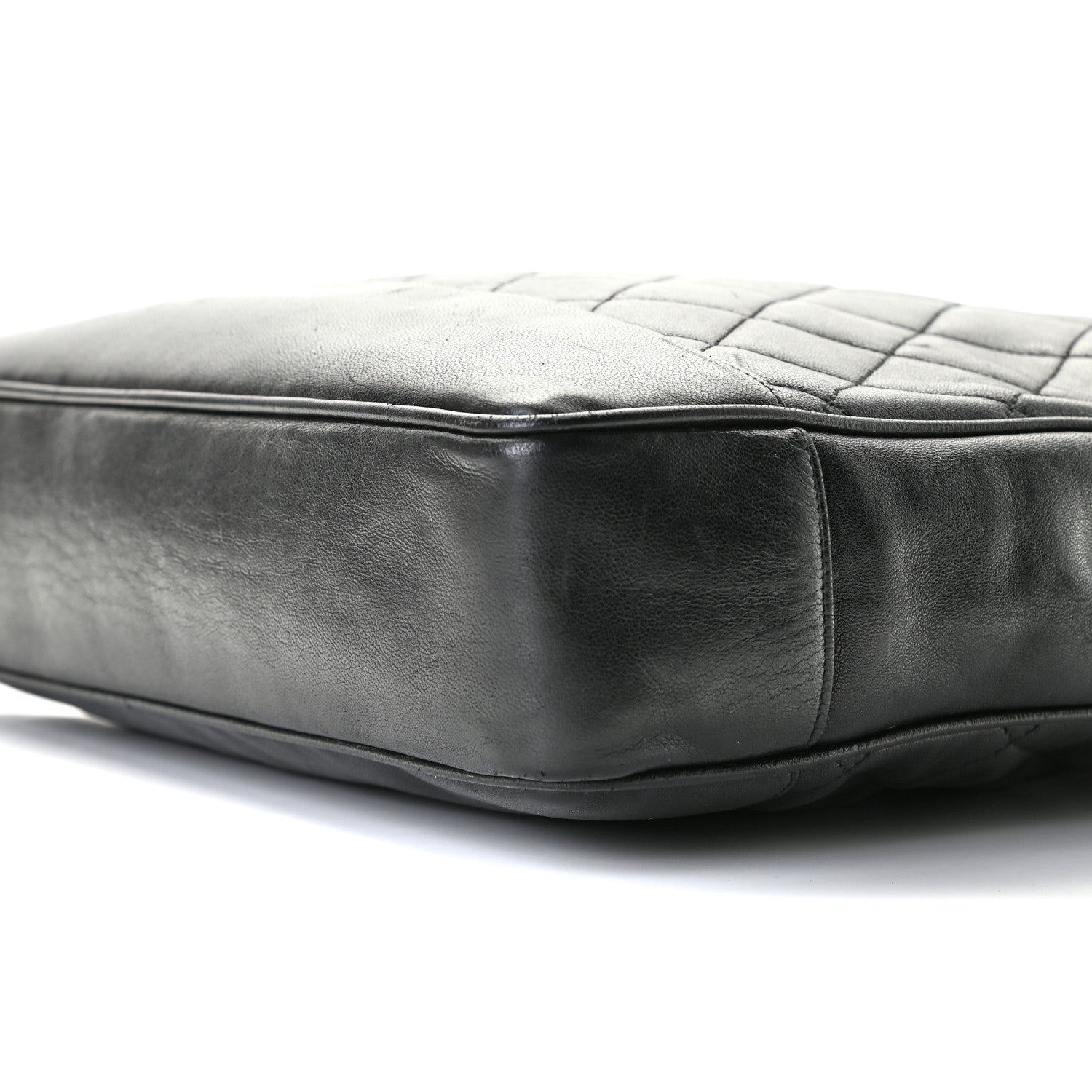 Chanel Lambskin Quilted Shoulder Bag Black 5 of 9