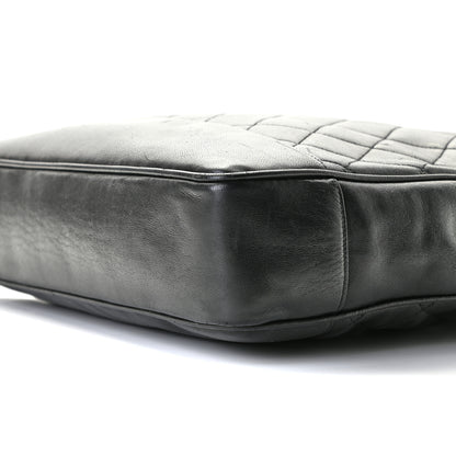 Chanel Lambskin Quilted Shoulder Bag Black 5 of 9