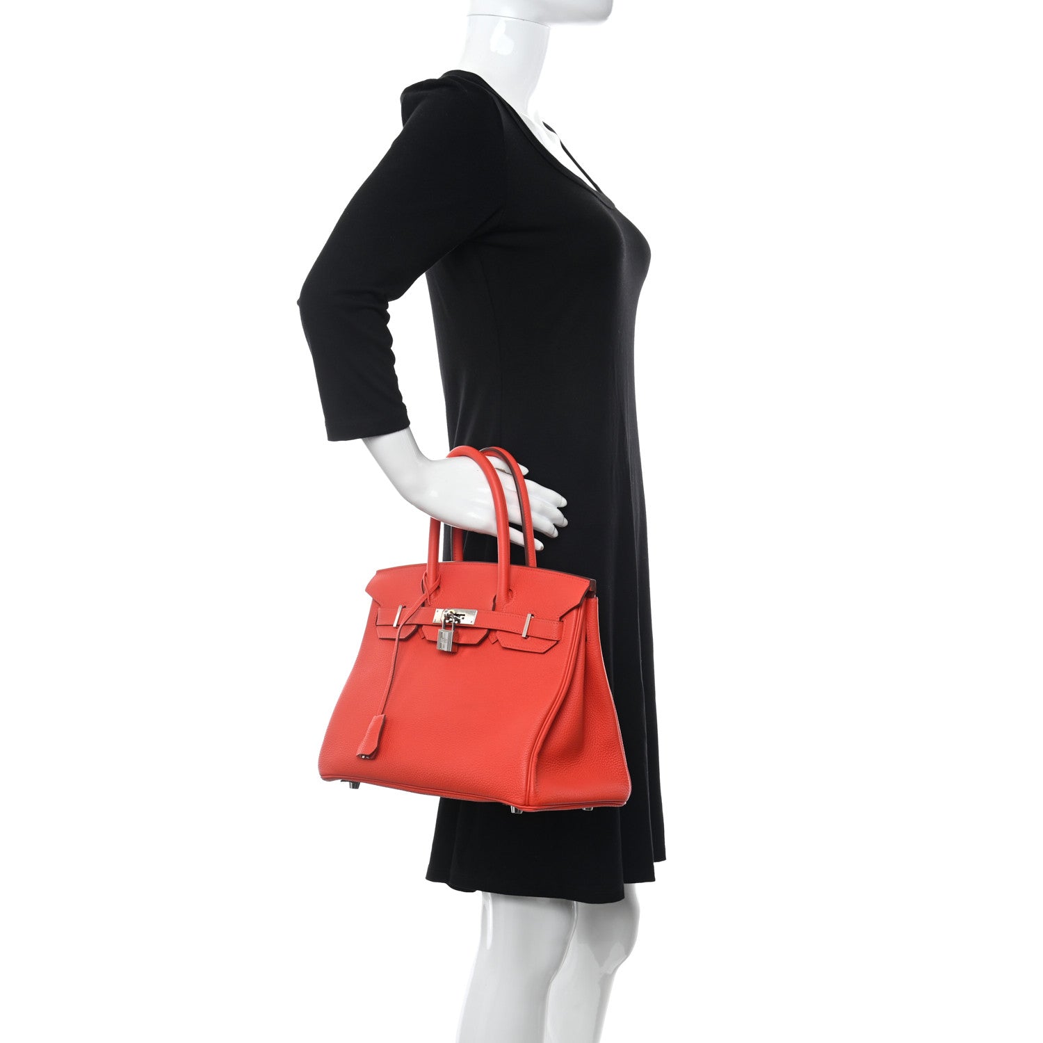 Hermes Togo Birkin 30 Capucine 2 of 11