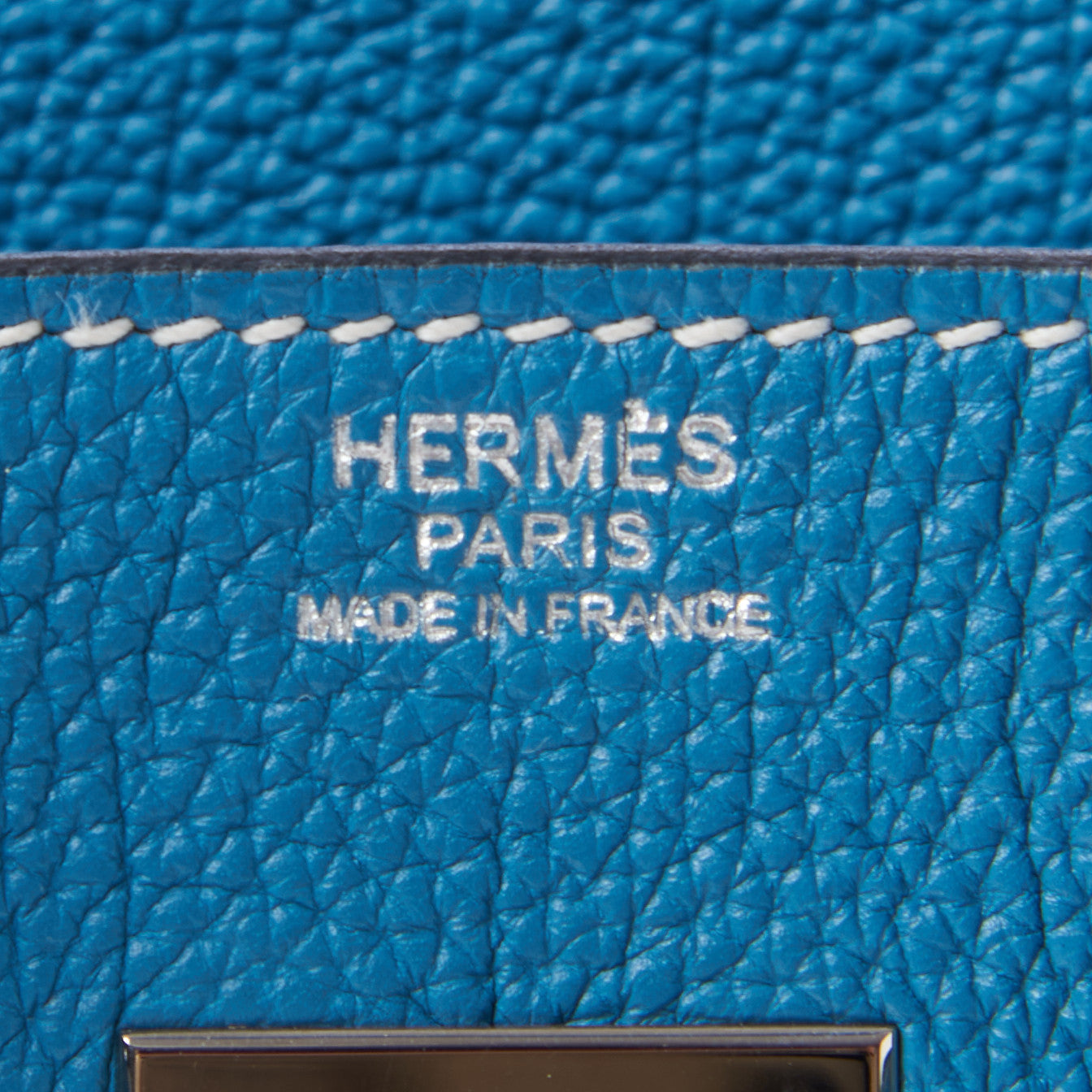 Hermes Togo Birkin 30 Blue Jean 22 of 29