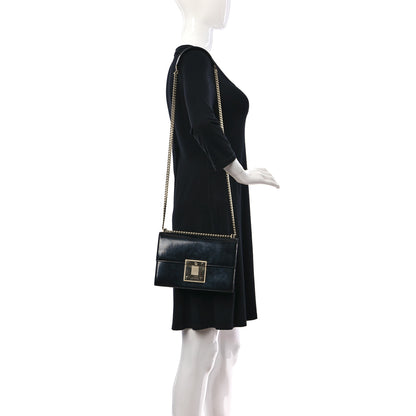 Versace Nappa Large Diamante Flap Black 2 of 9