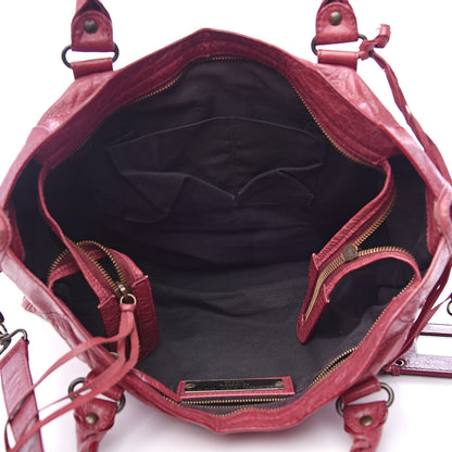Balenciaga Agneau Classic Hardware City Cassis 5 of 17