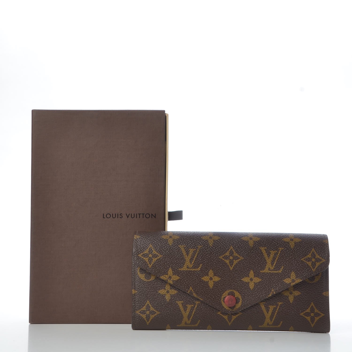 Louis Vuitton Monogram Josephine Wallet Red 11 of 11
