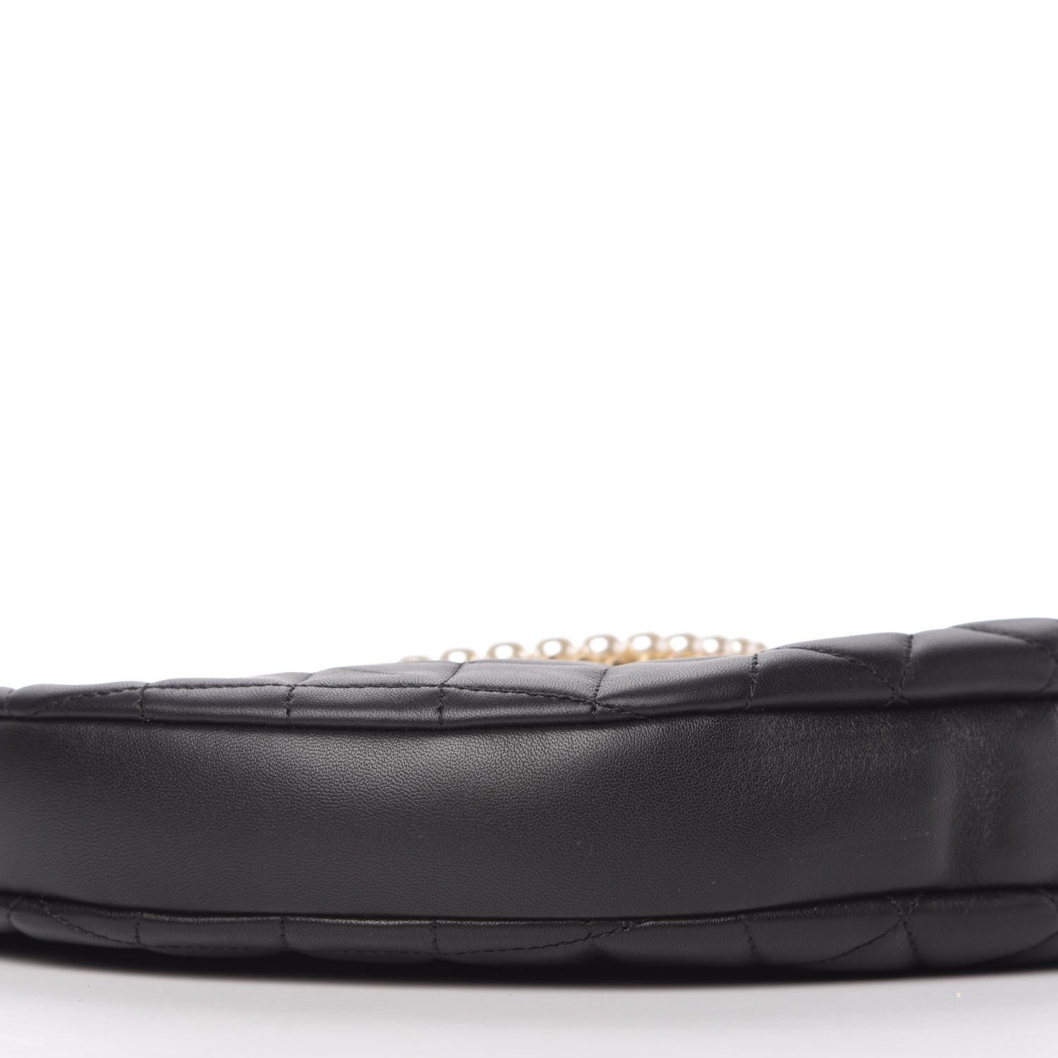 Chanel Lambskin Quilted All About Chains Hobo Black 6 of 10