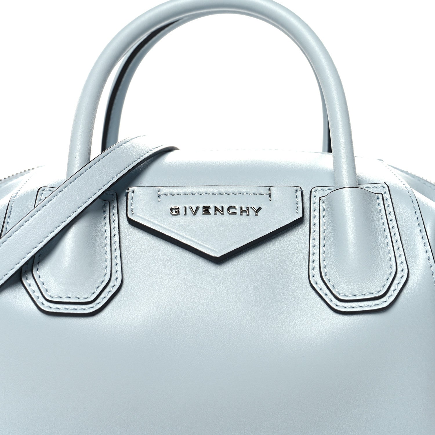 Givenchy Calfskin Small Soft Antigona Ice Blue 7 of 9