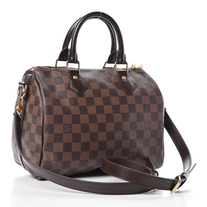Louis Vuitton Damier Ebene Speedy Bandouliere 25 3 of 7