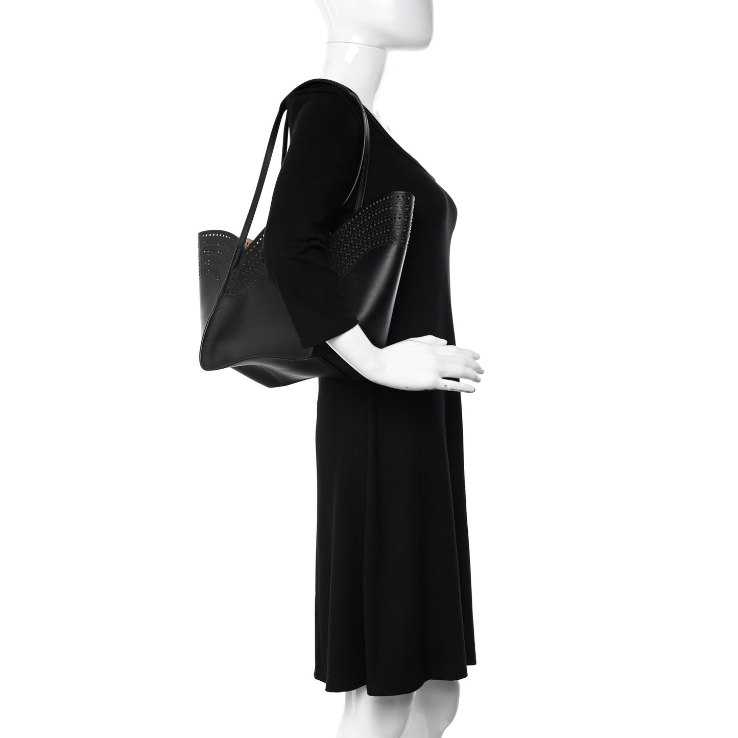 Calfskin Vienne Lili 22 Tote Black