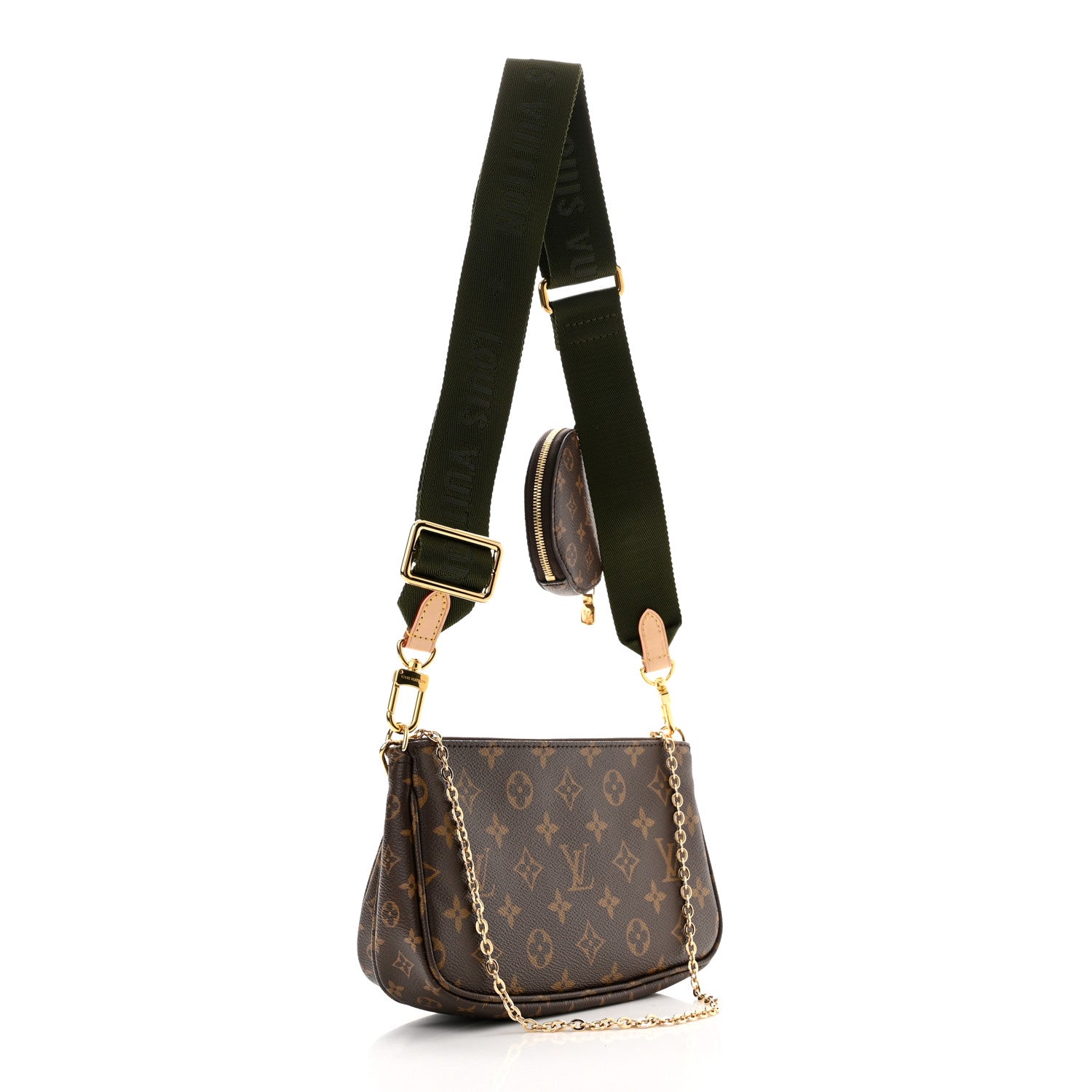 Louis Vuitton Monogram Multi Pochette Accessories Kaki 3 of 9