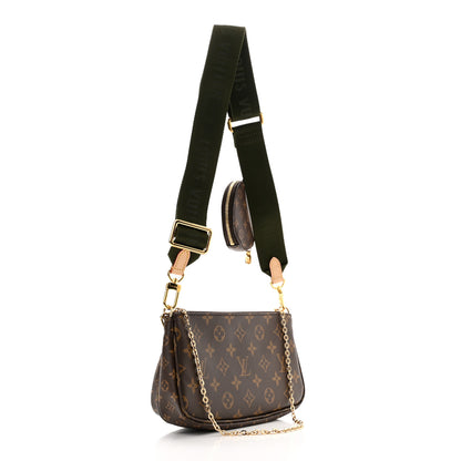 Louis Vuitton Monogram Multi Pochette Accessories Kaki 3 of 9
