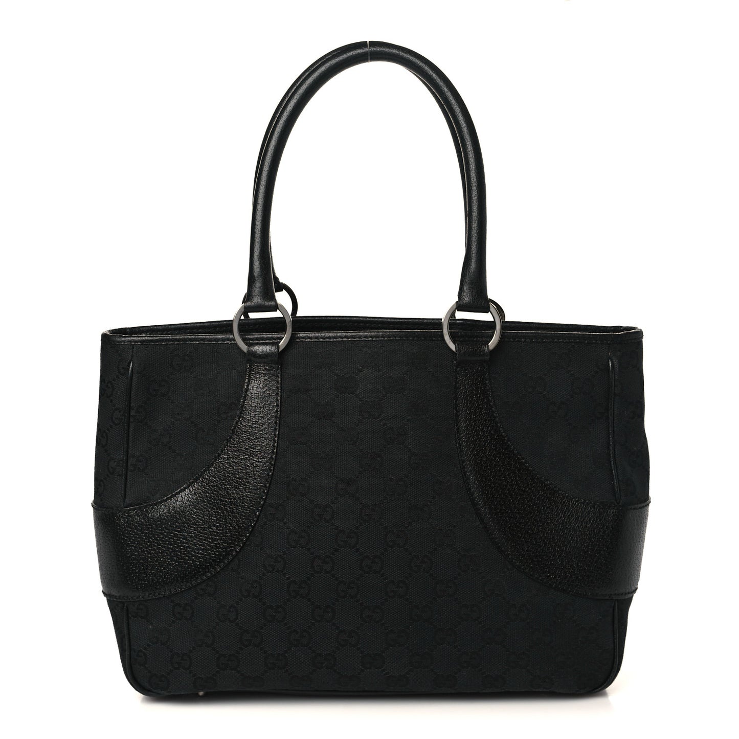 Monogram Shoulder Bag Black
