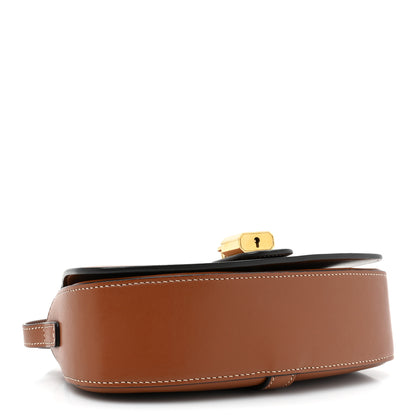 Celine Smooth Calfskin Tabou Clutch On Strap Tan 4 of 10