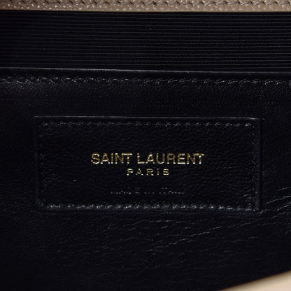Saint Laurent Grain De Poudre Classic Monogram Cassandre Clutch Nude Powder 6 of 8