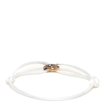 Cartier 18K Pink Yellow White Gold Trinity Adjustable Cord Bracelet White 3 of 5