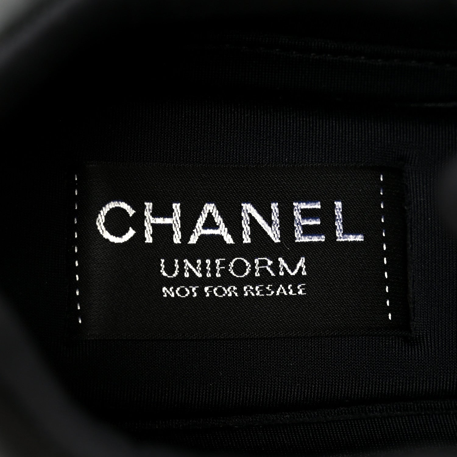 Chanel Lambskin Fabric CC Sneakers 39 Black 9 of 10