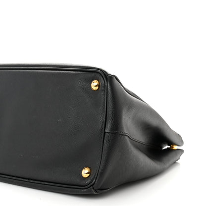 Prada Saffiano Large Galleria Double Zip Tote Black 10 of 16