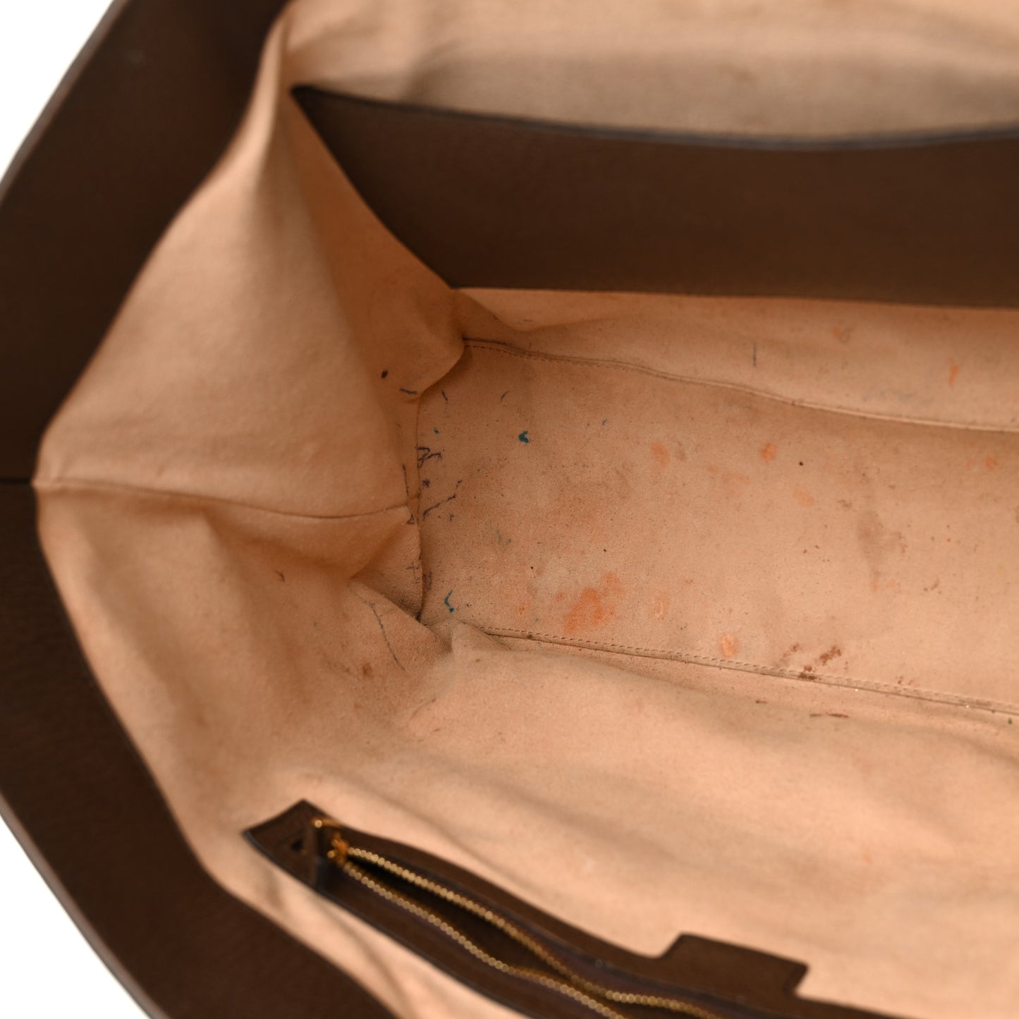 GG Supreme Monogram Medium Ophidia Shopping Tote Brown