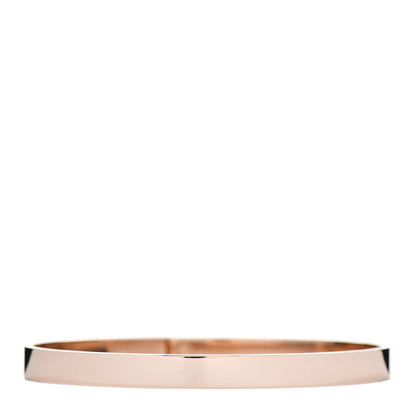 Hermes 18K Rose Gold Diamond PM Kelly Bracelet LG 3 of 4