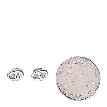 Hermes Sterling Silver TPM Farandole Earrings 2 of 6