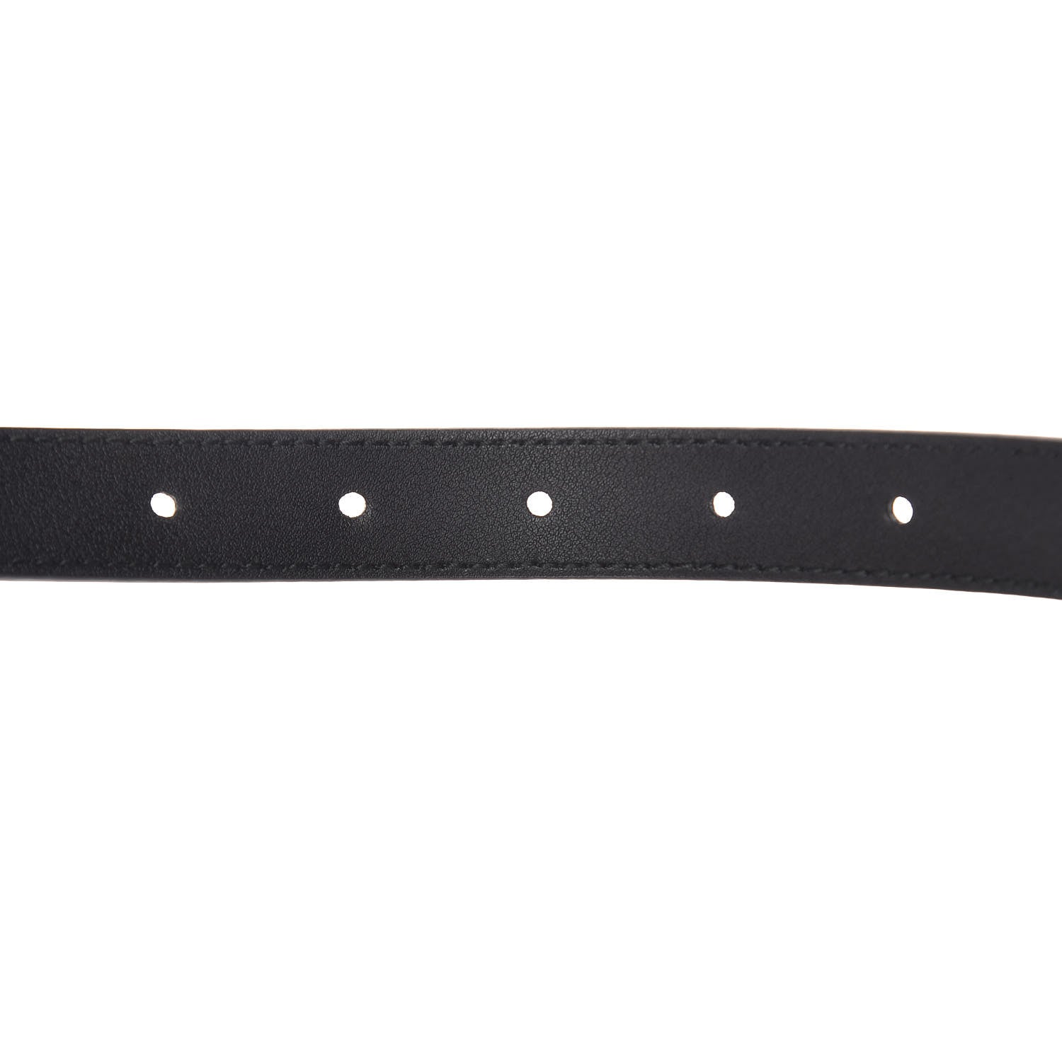 Gucci Calfskin Double G 20mm Belt 80 32 Black 6 of 6