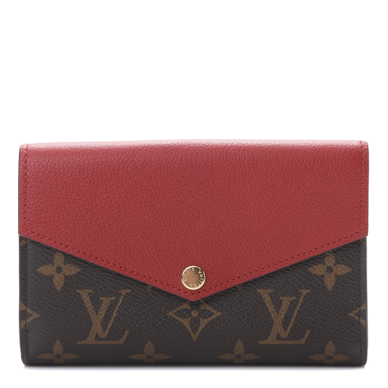 Louis Vuitton Monogram Pallas Compact Wallet Cherry 1 of 9