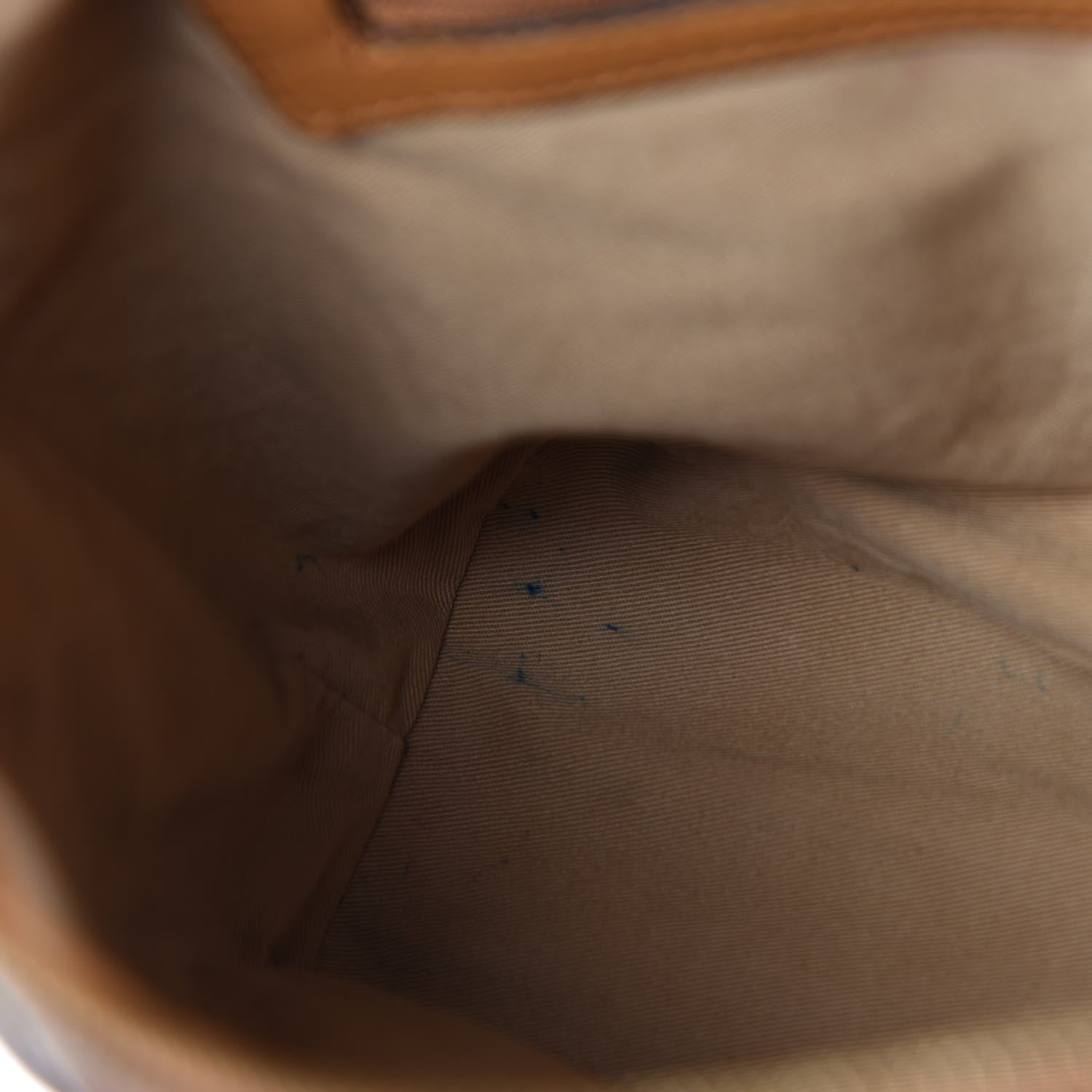 MCM Visetos Essentials Shopper Tote Cognac 7 of 10