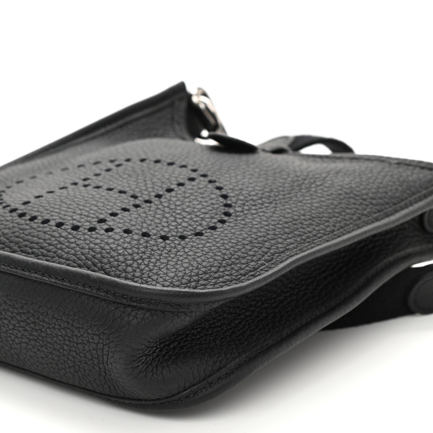 Hermes Taurillon Clemence Evelyne TPM Black 8 of 8