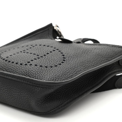 Hermes Taurillon Clemence Evelyne TPM Black 8 of 8