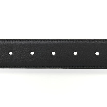 Christian Dior Calfskin 30 Montaigne Reversible Belt 95 Black Navy 6 of 7