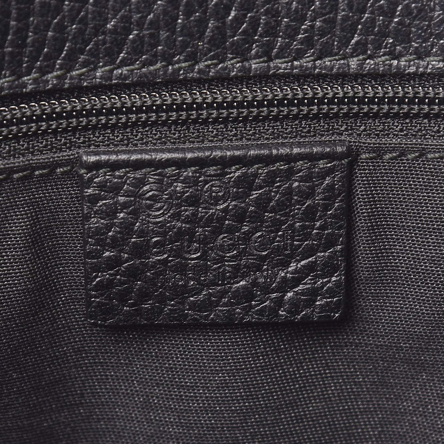 Calfskin Large Gifford Braided Handle Tote Black