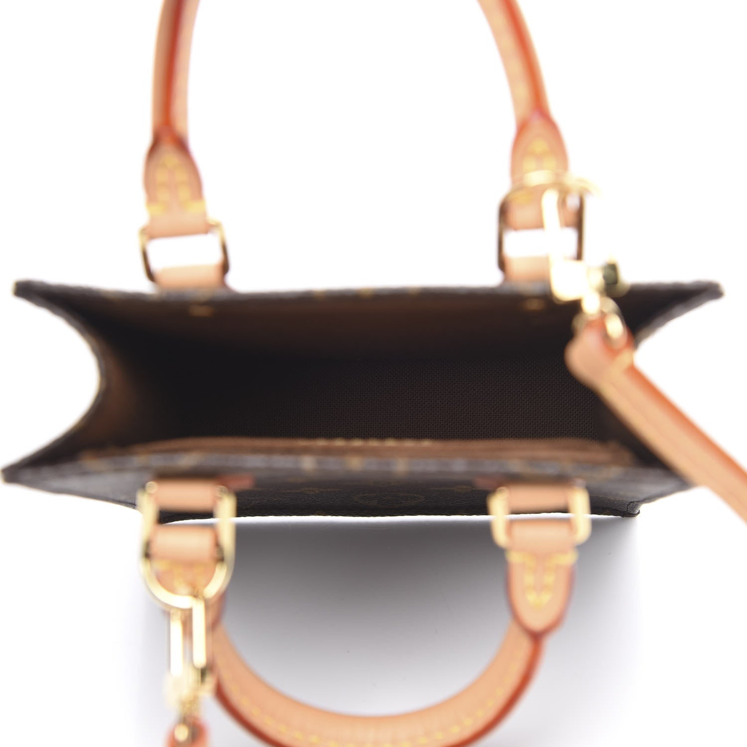 Louis Vuitton Monogram Petit Sac Plat 5 of 10