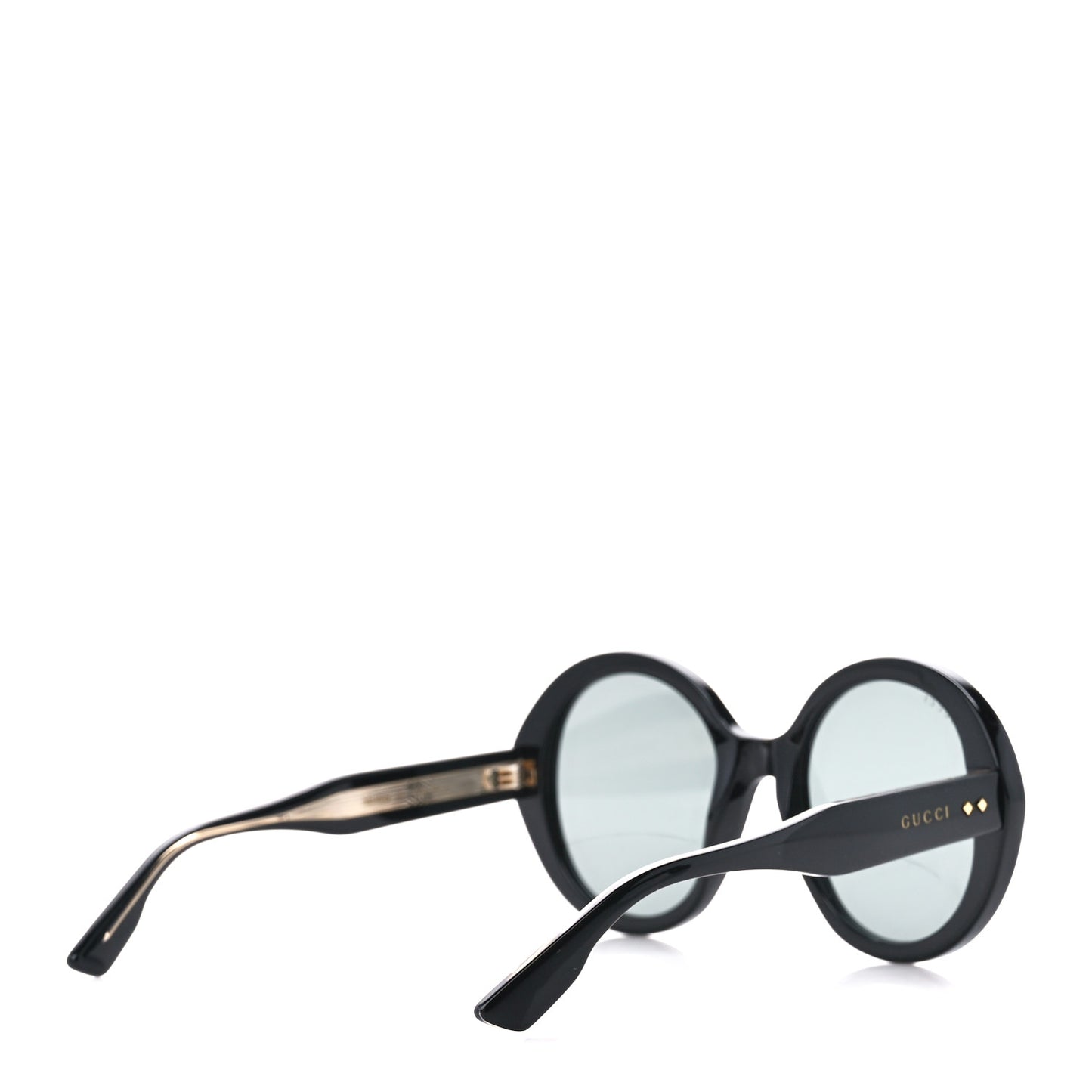 Acetate Round Sunglasses GG1081S Black