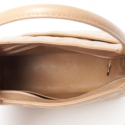 Chanel Caviar Quilted Medallion Tote Beige 6 of 9