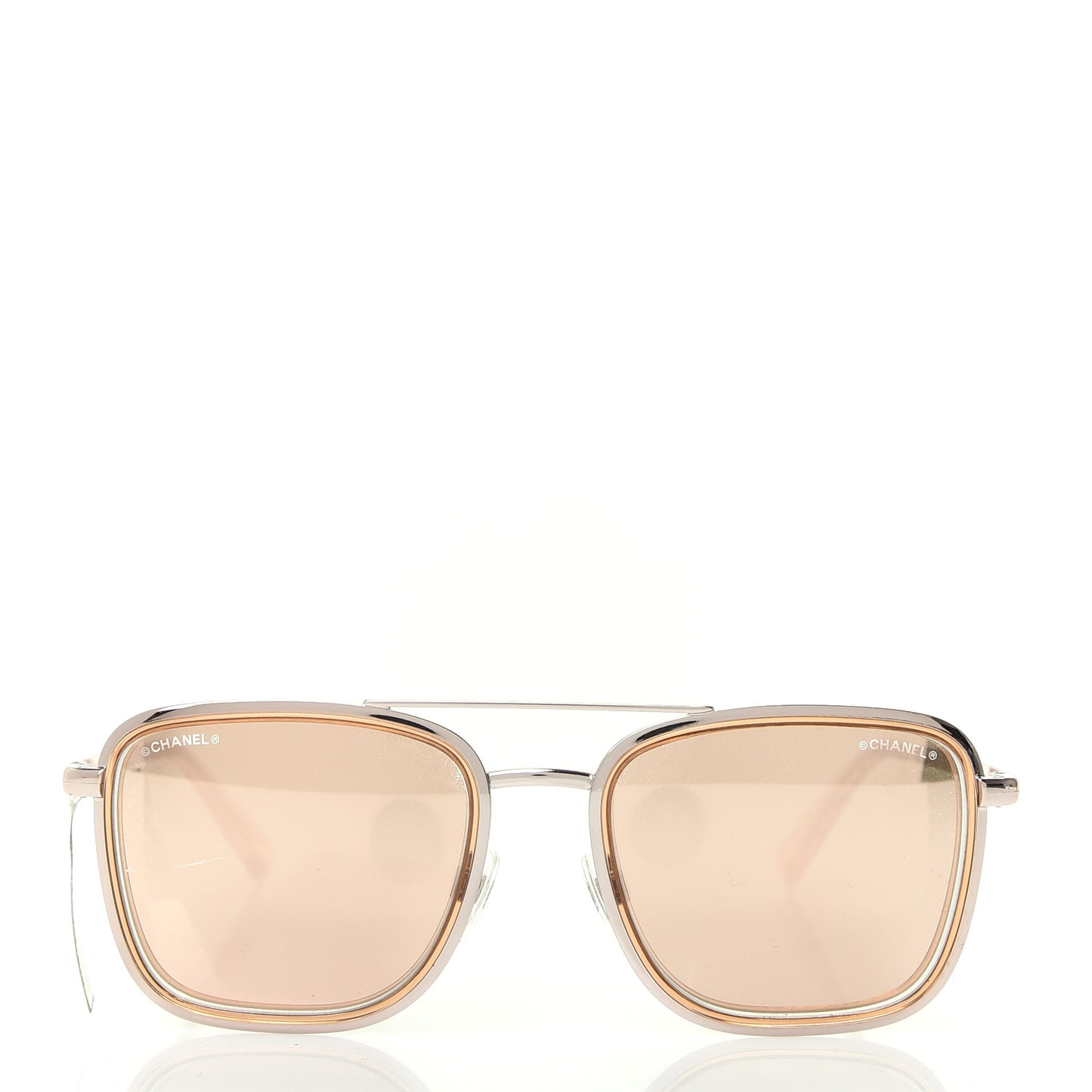 Metal Pilot Sunglasses 4241 Gold