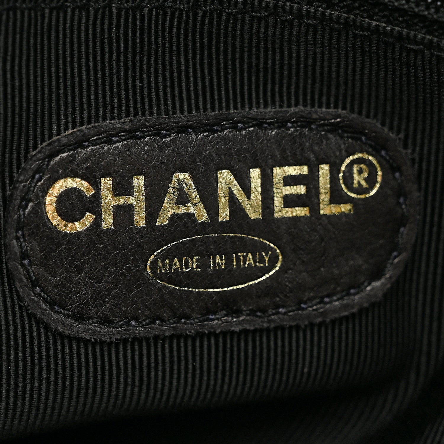 Chanel Caviar Triple CC Shoulder Bag Black 7 of 12