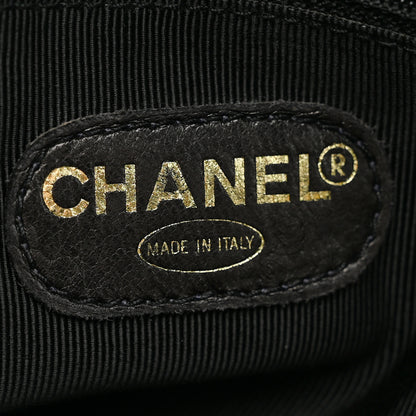 Chanel Caviar Triple CC Shoulder Bag Black 7 of 12
