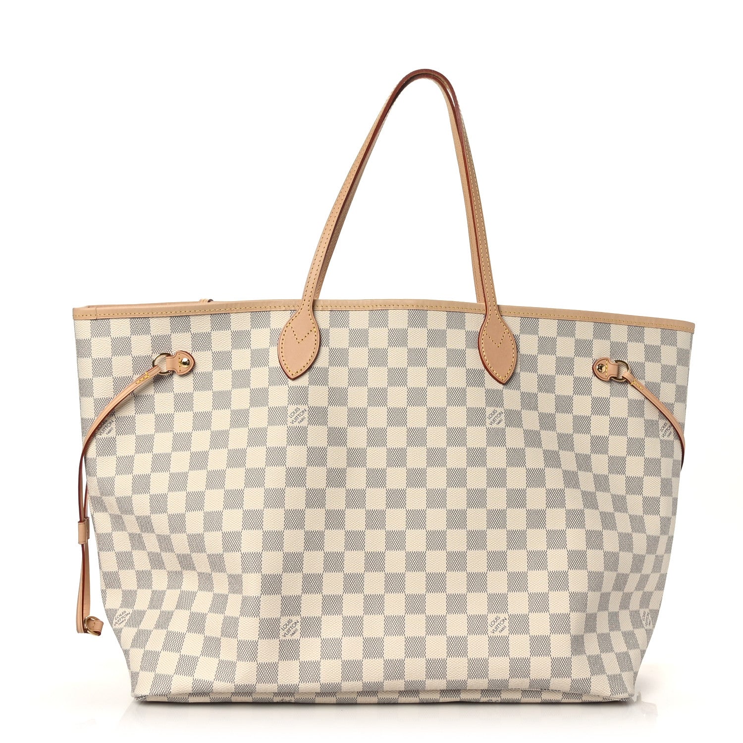 Louis Vuitton Damier Azur Neo Neverfull GM Rose Ballerine 3 of 9